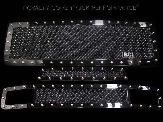 Royalty Core - Royalty Core 14139 GMC Sierra 2500/3500 HD 2011-2014 RC1 Main, Middle, and Bumper Grille Package