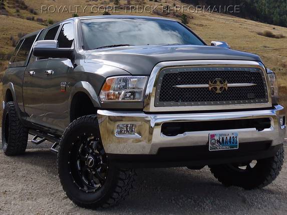 Royalty Core - Royalty Core 14174 Dodge Ram 2500/3500 2013-2018 RC1 Grille Factory Color Matched w/ Sword Assembly