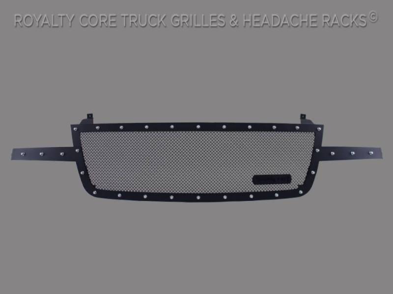 Royalty Core - Royalty Core 14212 Chevrolet 2500/3500 2005-2007 Full Grille Replacement RCR Race Line Grille