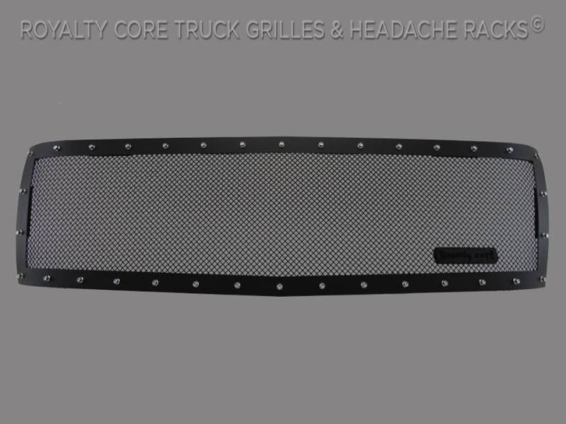 Royalty Core - Royalty Core 14215 Chevy 2500/3500 2007-2010 Full Grille Replacement RCR Race Line Grille