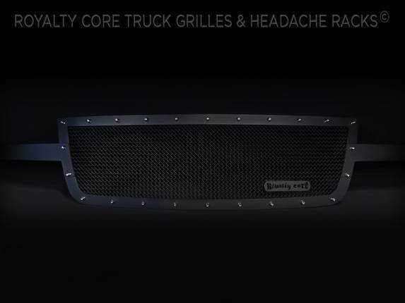 Royalty Core - Royalty Core 14217 Chevrolet 1500 2006-2007 Full Grille Replacement RCR Race Line Grille
