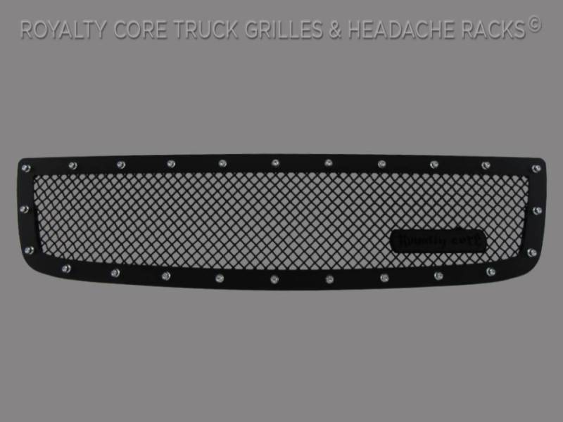Royalty Core - Royalty Core 14221 GMC Sierra HD 2500/3500 2003-2006 RCR Race Line Grille