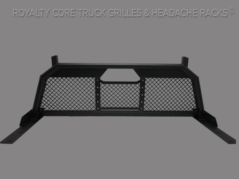 Royalty Core - Royalty Core 14242 Chevy/GMC 1500/2500/3500 1999-2007.5 RC88 Billet Headache Rack with Diamond Mesh