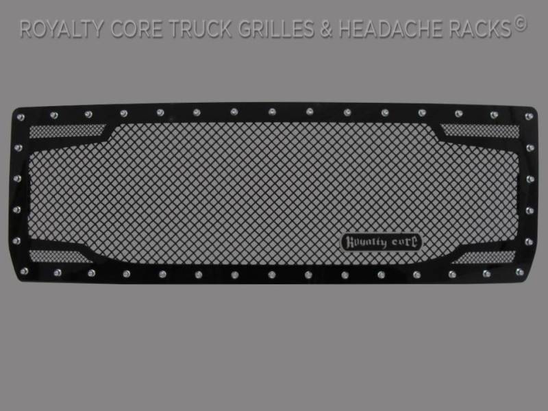 Royalty Core - Royalty Core 14258 GMC Sierra 1500, Denali, & All Terrain 2014-2015 RC2 Twin Mesh Grille