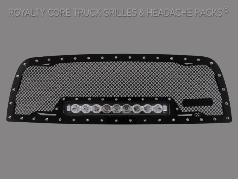 Royalty Core - Royalty Core 14290 Dodge Ram 2500/3500/4500 2010-2012 RC1X Incredible LED Grille