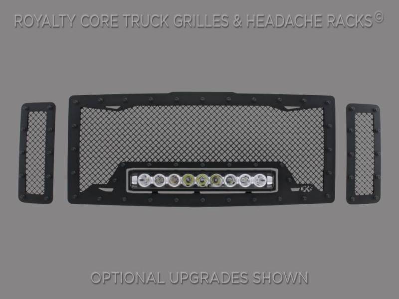 Royalty Core - Royalty Core 14341 Ford Super Duty 2008-2010 RC1X Incredible LED Grille