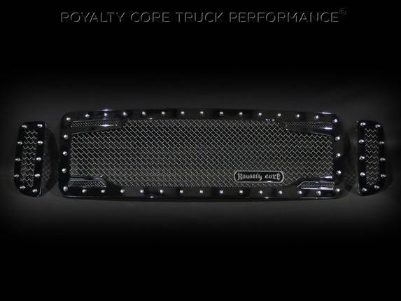 Royalty Core - Royalty Core 14359 Ford Super Duty 1999-2004 RC2 Twin Mesh 3 Piece Grille
