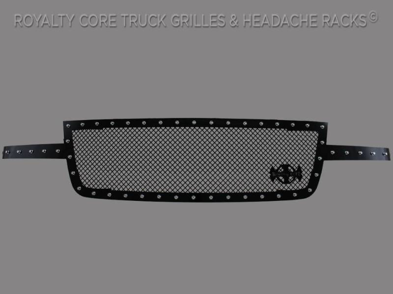 Royalty Core - Royalty Core 14384 Chevrolet 1500 2006-2007 Full Grille Replacement RC1 Classic Grille