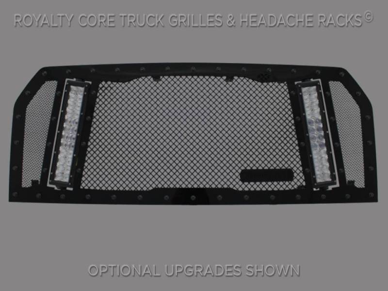 Royalty Core - Royalty Core 14437 Ford F-150 2015-2017 RCX Explosive Dual LED Full Grille Replacement
