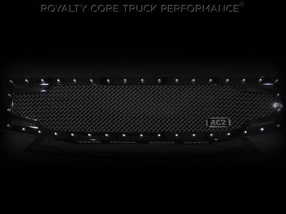 Royalty Core - Royalty Core 14488 Nissan Armada 2005-2007 Full Grille Replacement RC2 Twin Mesh Grille