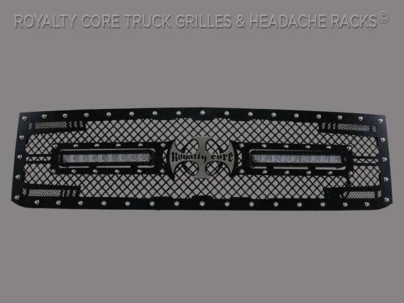 Royalty Core - Royalty Core 14521 Chevy 2500/3500 2015-2019 RC2X X-Treme Dual LED Grille