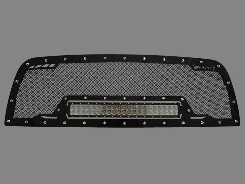 Royalty Core - Royalty Core 14537 DODGE RAM 2500/3500/4500 2010-2012 RCRX LED Race Line Grille