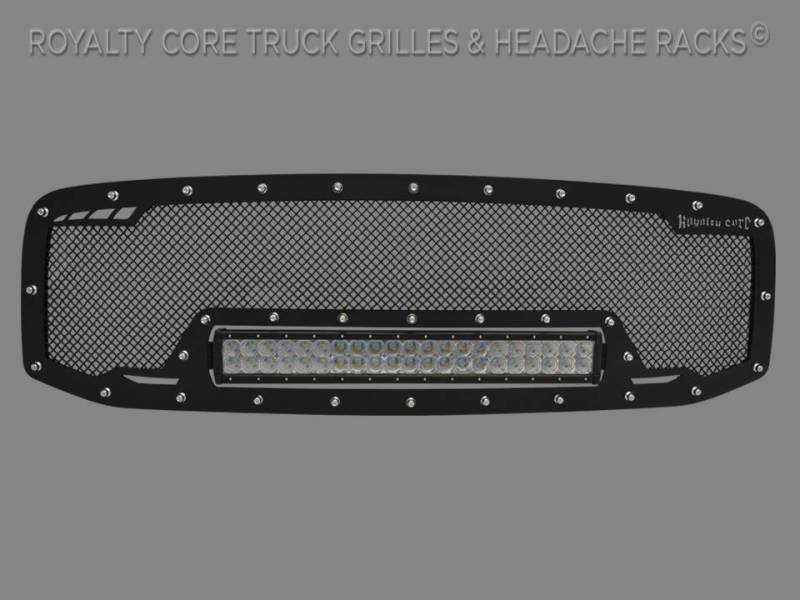 Royalty Core - Royalty Core 14538 DODGE RAM 2500/3500/4500 2006-2009 RCRX LED Race Line Grille