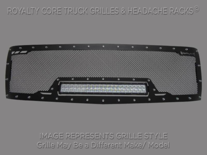 Royalty Core - Royalty Core 14551 Chevrolet 1500 2007-2013 RCRX Full Grille Replacement LED Race Line*STOCK*