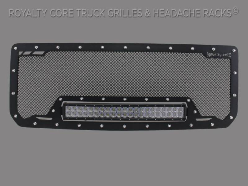 Royalty Core - Royalty Core 14562 GMC Sierra 1500, Denali, & All Terrain 2014-2015 RCRX LED Race Line Grille