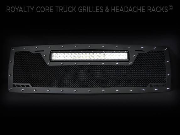 Royalty Core - Royalty Core 14612 Chevrolet 1500 Z71 2014-2015 RCRX LED Race Line Grille-Top Mount LED*STOCK*