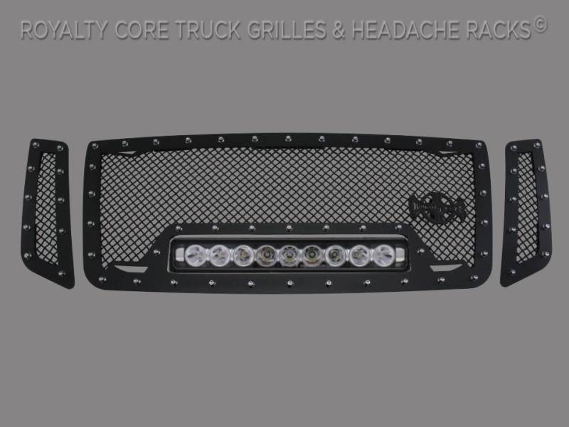 Royalty Core - Royalty Core 14797 Nissan Titan 2016-2018 RC1X Incredible LED Grille