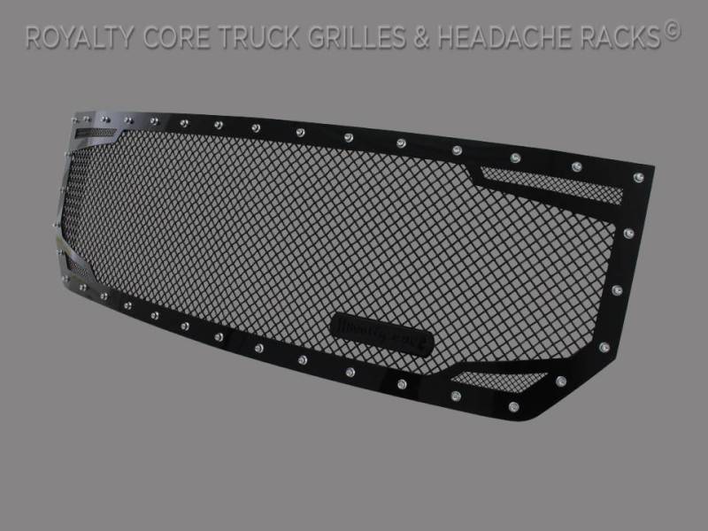 Royalty Core - Royalty Core 14907 GMC Sierra 1500, Denali, & All Terrain 2016-2018 RC2 Twin Mesh Grille