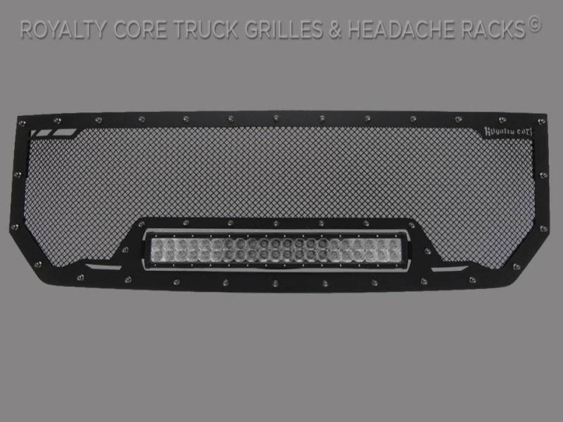 Royalty Core - Royalty Core 14911 Chevrolet 1500 2016-2018 RCRX LED Race Line Grille