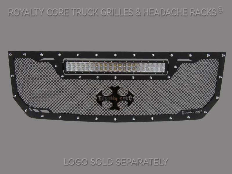 Royalty Core - Royalty Core 14916 Chevrolet 1500 2016-2018 RCRX LED Race Line Grille-Top Mount LED