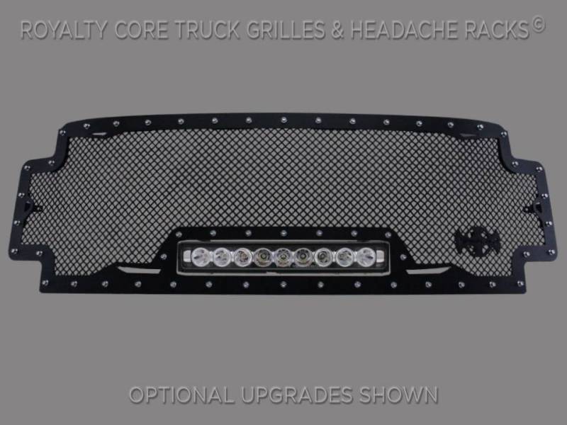 Royalty Core - Royalty Core 14974 Ford Super Duty 2017-2019 RC1X Incredible LED Full Grille Replacement