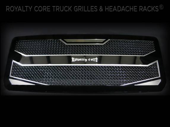 Royalty Core - Royalty Core 15050 Royalty Core Toyota Sequoia 2008-2014 RC4 Layered Grille 100% Stainless Steel Truck Grille