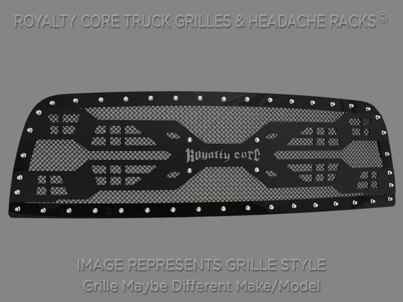 Royalty Core - Royalty Core 15072 Royalty Core Ford F-150 Raptor 2009-2015 Full Grille Replacement RC5 Quadrant Grille
