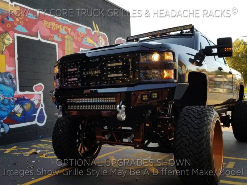 Royalty Core - Royalty Core 15107 Royalty Core Chevrolet Silverado 1500 2014-2015 Z71 RC5X Quadrant LED Grille
