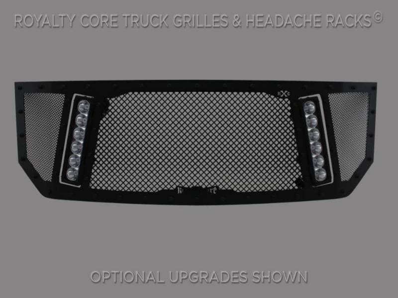 Royalty Core - Royalty Core 15358 Chevrolet 1500 2016-2018 RCX Explosive Dual LED Grille