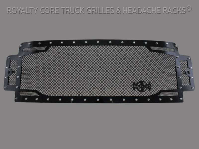 Royalty Core - Royalty Core 15399 Ford Super Duty 2017-2019 RC2 Twin Mesh Full Grille Replacement