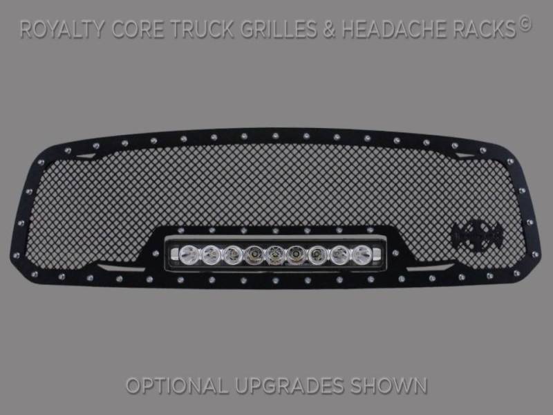 Royalty Core - Royalty Core 15427 Dodge Ram 1500 2013-2018 RC1X Incredible LED Grille