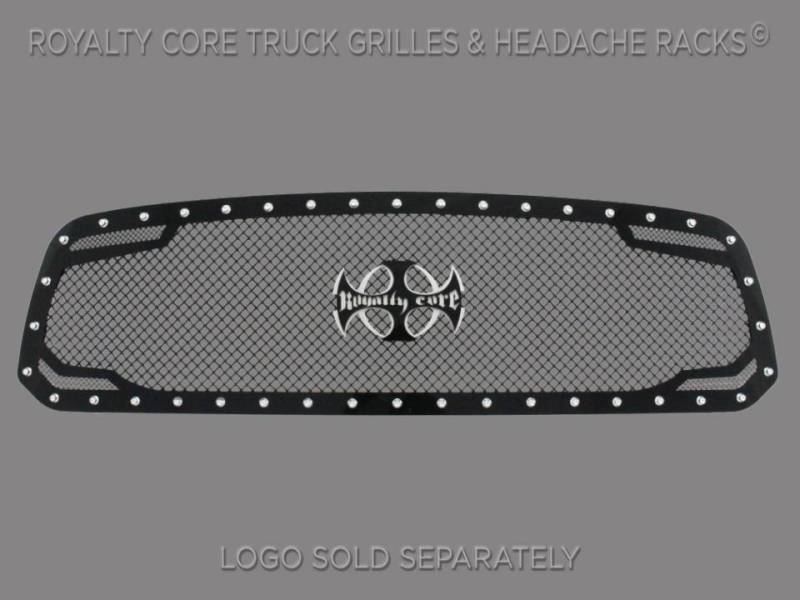Royalty Core - Royalty Core 15435 Dodge Ram 1500 2013-2018 RC2 Twin Mesh Grille