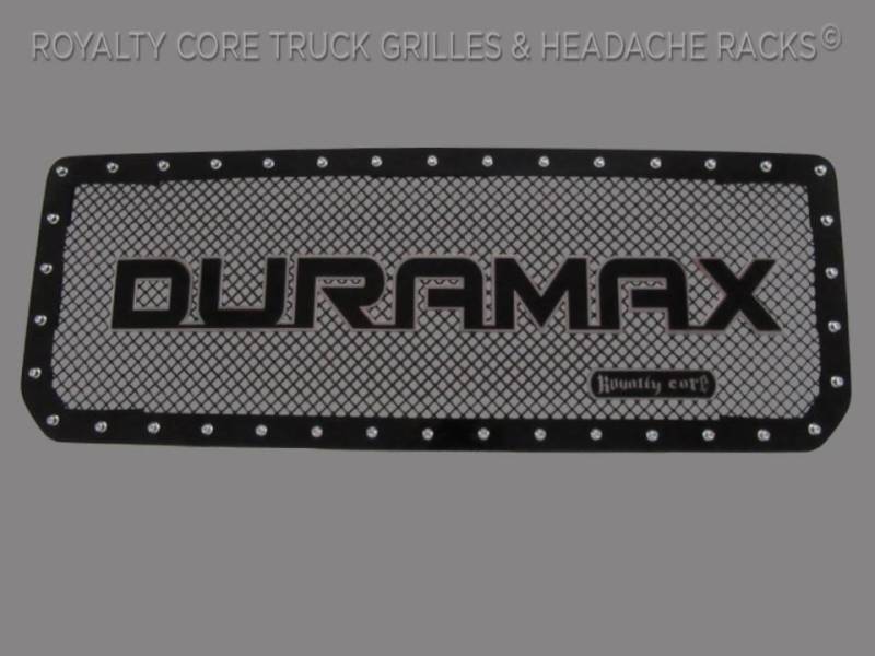 Royalty Core - Royalty Core 15458 GMC HD 2500/3500 2015-2019 Package RC1 Classic Grill With Duramax Emblem