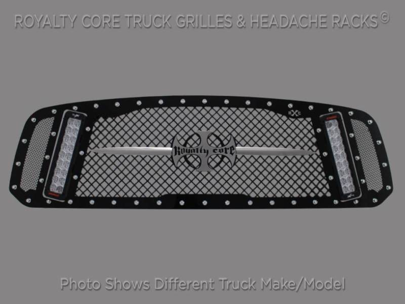 Royalty Core - Royalty Core 15674 Chevrolet 1500 2014-2015 RCX Explosive Dual LED Grille(NON Z71)