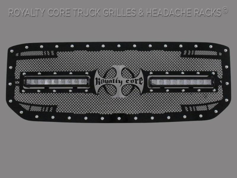 Royalty Core - Royalty Core 15760 GMC Yukon & Denali 2015-2020 RC2X X-Treme Dual LED Grille