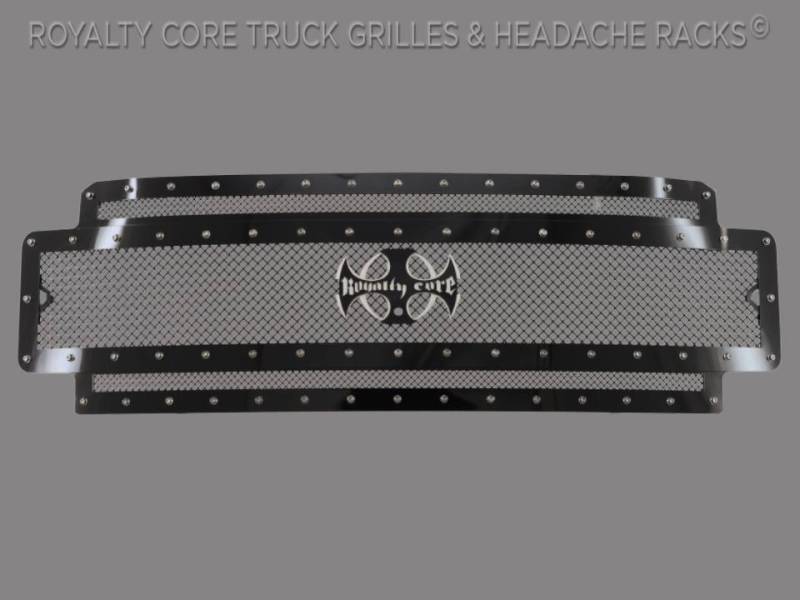 Royalty Core - Royalty Core 15806 Ford Super Duty 2017-2019 RC7 Layered Full Grille Replacement