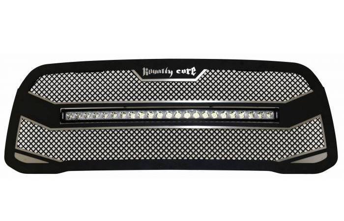 Royalty Core - Royalty Core 19003 Dodge Ram 2500/3500/4500 2019  RC4X Layered 30" Curved LED Grille