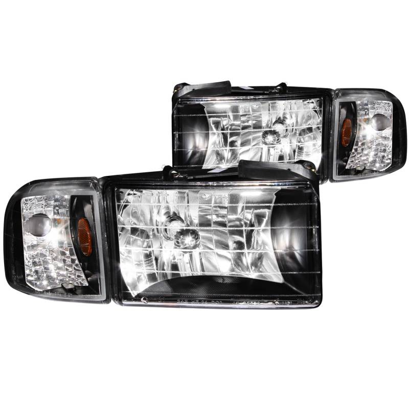 Anzo USA - Anzo USA 111067 Crystal Headlight Set