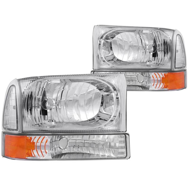 Anzo USA - Anzo USA 111081 Crystal Headlight Set