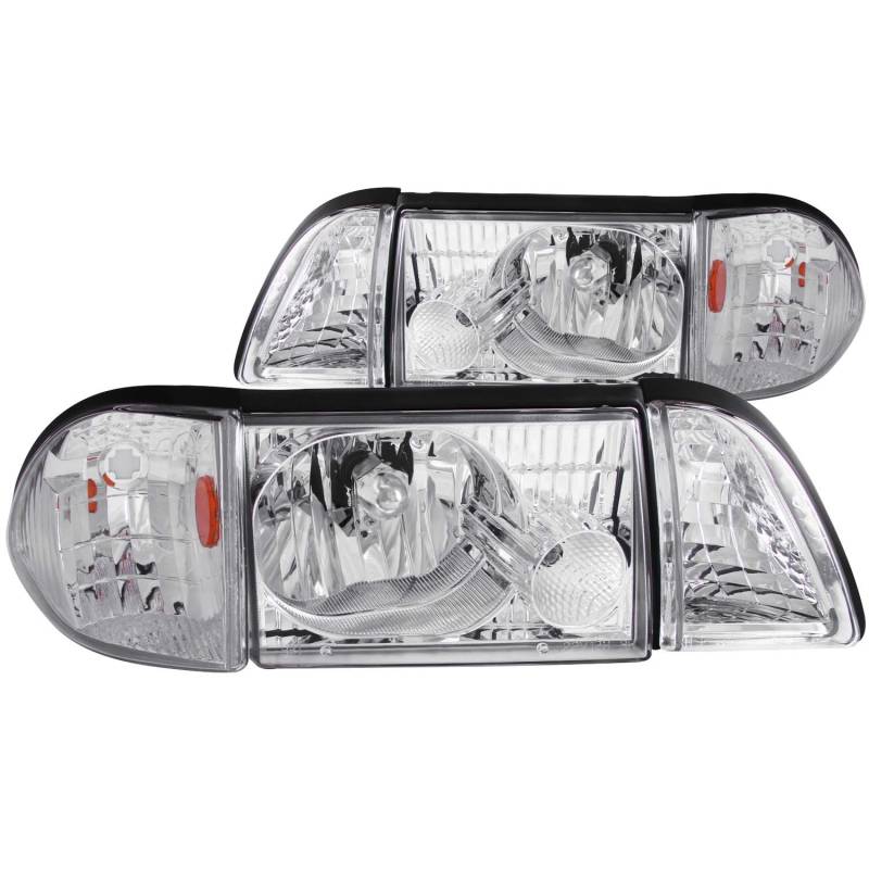 Anzo USA - Anzo USA 121195 Crystal Headlight Set