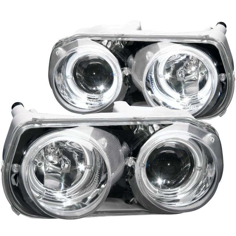 Anzo USA - Anzo USA 121004 Projector Headlight Set w/Halo