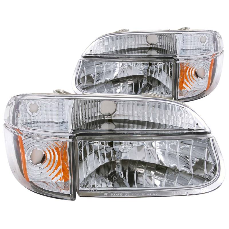 Anzo USA - Anzo USA 111040 Crystal Headlight Set