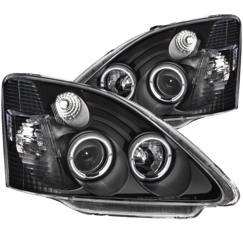 Anzo USA - Anzo USA 121057 Projector Headlight Set w/Halo