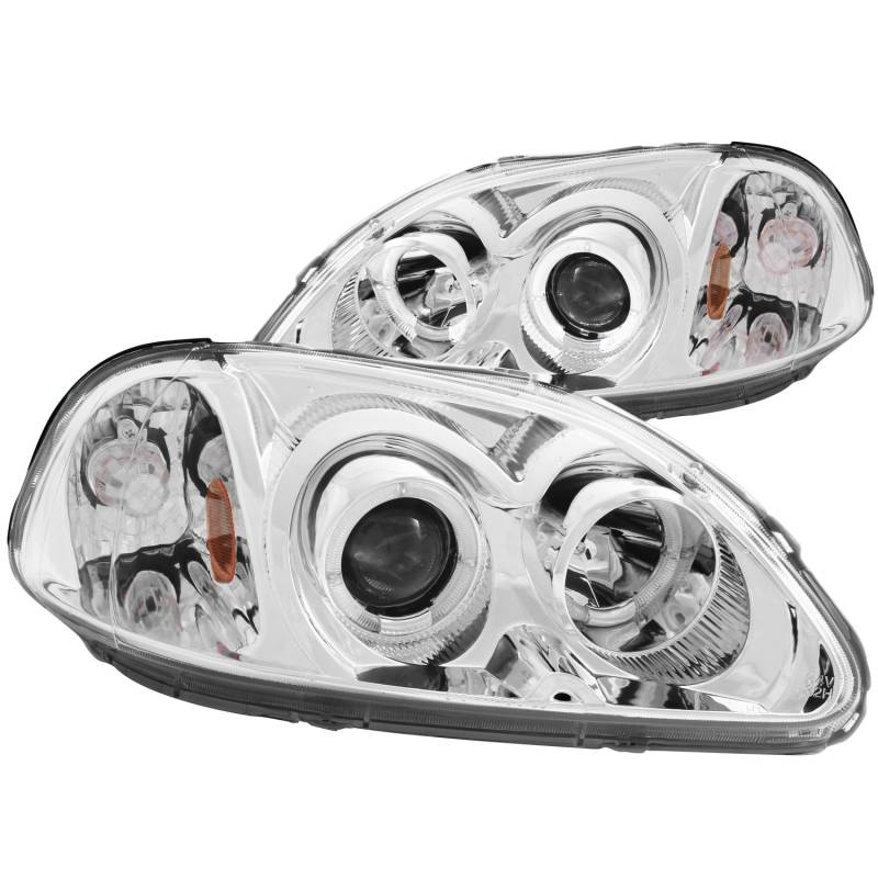 Anzo USA - Anzo USA 121069 Projector Headlight Set w/Halo
