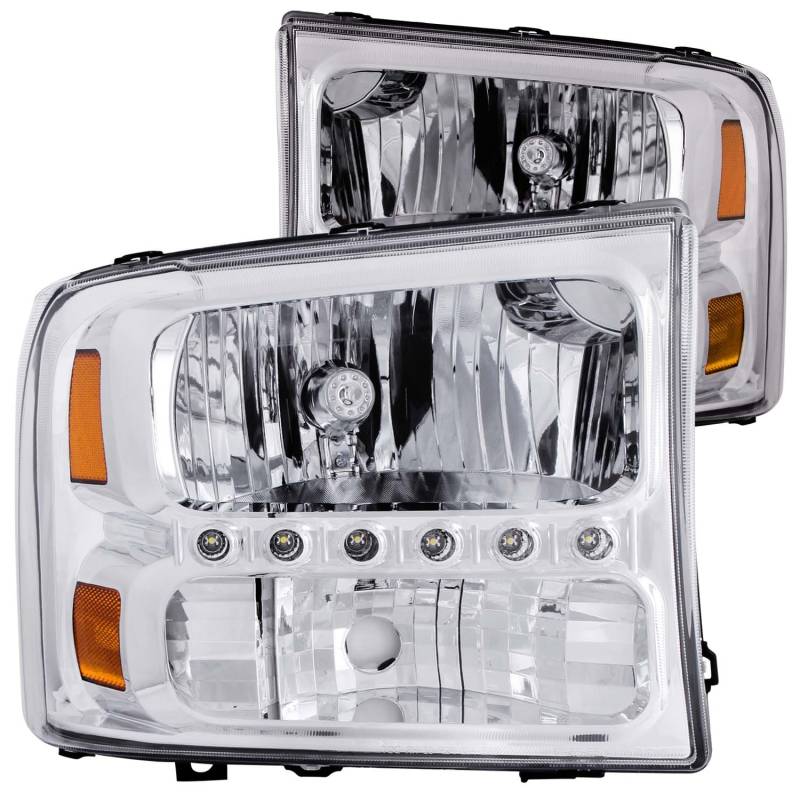 Anzo USA - Anzo USA 111088 Crystal Headlight Set