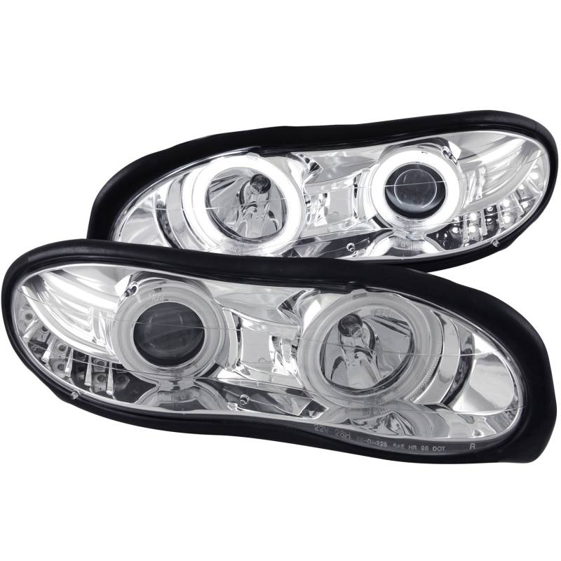 Anzo USA - Anzo USA 121159 Projector Headlight Set w/Halo