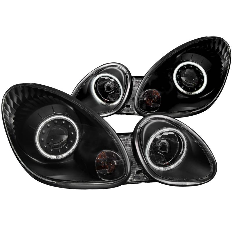 Anzo USA - Anzo USA 121144 Projector Headlight Set w/Halo