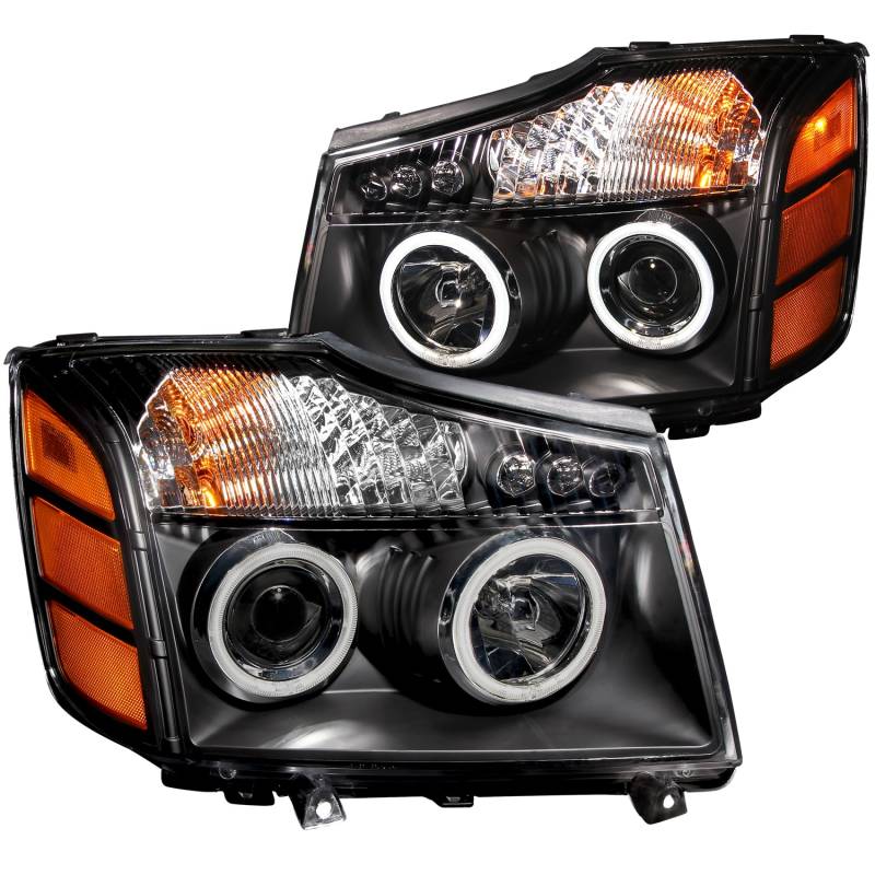 Anzo USA - Anzo USA 111095 Projector Headlight Set w/Halo