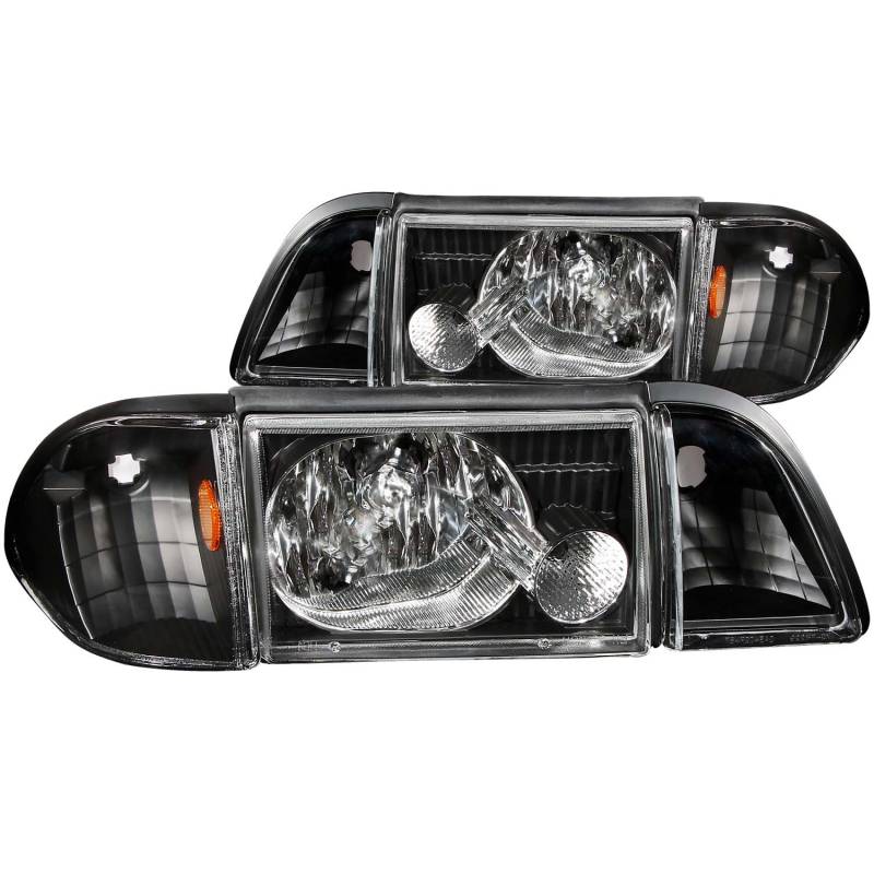 Anzo USA - Anzo USA 121192 Crystal Headlight Set