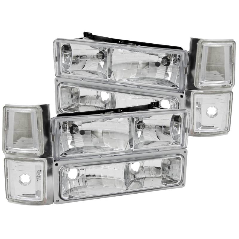 Anzo USA - Anzo USA 111099 Crystal Headlight Set
